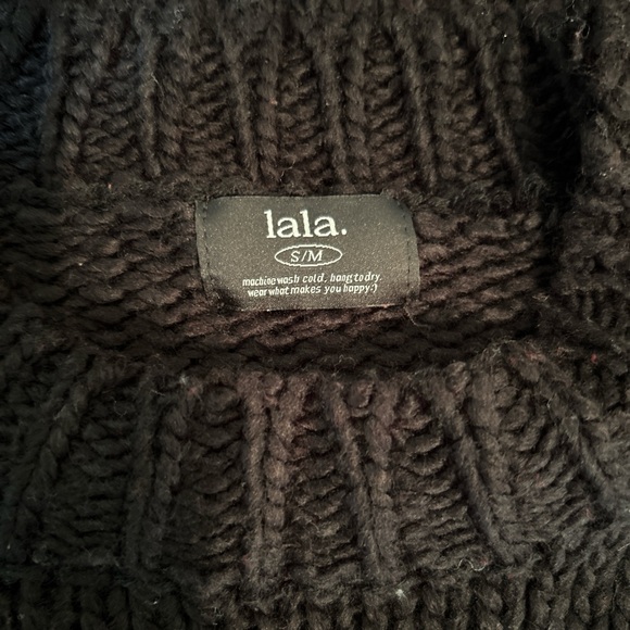 Dressed in LALA Black Legend Sweater - Picture 3 of 6